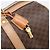 Céline CELINE Macadam Canvas Boston Bag PVC Leather Brown Gold - vista 10