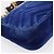 GUCCI GG Marmont Chain Shoulder Bag Velor Blue Gold 446744 - vista 14