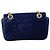 GUCCI GG Marmont Chain Shoulder Bag Velor Blue Gold 446744 - vista 3