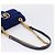 GUCCI GG Marmont Chain Shoulder Bag Velor Blue Gold 446744 - vista 8