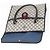GUCCI GG Supreme Tote Bag PVC Navy Gold - vista 10