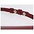 Céline CELINE Triomphe Shoulder Bag Leather Red Gold Tone - vista 17