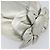 Céline CELINE Pouch Leather Silver Gold - vista 13