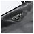 PRADA Hand Bag Leather Black Silver - vista 15