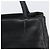 PRADA Hand Bag Leather Black Silver - vista 4