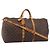 LOUIS VUITTON Monogram Keepall Bandouliere 60 Boston Bag M41412 LV