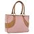 GUCCI GG Canvas Hand Bag Pink Silver 113011