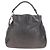 Miu Miu Hand Bag Leather 2way Gray Gold - vista 2