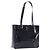 CHANEL Tote Bag Patent Leather Black Gold CC