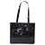 CHANEL Tote Bag Patent Leather Black Gold CC - vista 2