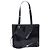 CHANEL Tote Bag Patent Leather Black Gold CC - vista 3