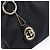GUCCI GG Canvas Sukey Hand Bag Black Gold 211944 - vista 14