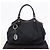 GUCCI GG Canvas Sukey Hand Bag Black Gold 211944 - vista 24