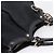GUCCI GG Canvas Sukey Hand Bag Black Gold 211944 - vista 6