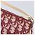 Christian Dior Trotter Canvas Saddle Pouch PVC Red Silver - vista 15