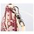 Christian Dior Trotter Canvas Saddle Pouch PVC Red Silver - vista 17