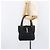 GUCCI GG Canvas Jackie Hand Bag Black Gold 145817 - vista 24