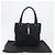 GUCCI GG Canvas Jackie Hand Bag Black Gold 145817 - vista 25