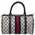GUCCI GG Canvas Sherry Line Hand Bag Navy Gold 39 012 3841 - vista 3