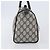 GUCCI GG Canvas Sherry Line Hand Bag Navy Gold 39 012 3841 - vista 4