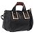 Chloé Chloe Etel Hand Bag Leather 2way Black Gold