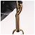 Chloé Chloe Etel Hand Bag Leather 2way Black Gold - vista 20