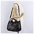 Chloé Chloe Etel Hand Bag Leather 2way Black Gold - vista 31