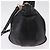 Chloé Chloe Etel Hand Bag Leather 2way Black Gold - vista 4