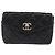 CHANEL Matelasse Chain Waist bag Lamb Skin Black Gold CC - vista 2