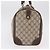 GUCCI GG Supreme Web Sherry Line Hand Bag PVC Beige Gold Red - vista 3