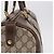 GUCCI GG Supreme Web Sherry Line Hand Bag PVC Beige Gold Red - vista 6