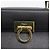 Salvatore Ferragamo Gancini Hand Bag Leather 2way Black Gold - vista 18