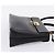 Salvatore Ferragamo Gancini Hand Bag Leather 2way Black Gold - vista 4