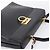 Salvatore Ferragamo Gancini Hand Bag Leather 2way Black Gold - vista 6