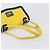 CHANEL Matelasse 2.55 Shoulder Bag Lamb Skin Yellow Silver CC - vista 16