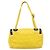 CHANEL Matelasse 2.55 Shoulder Bag Lamb Skin Yellow Silver CC - vista 2