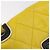CHANEL Matelasse 2.55 Shoulder Bag Lamb Skin Yellow Silver CC - vista 23