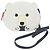 Kate Spade Polar Bear Leder-Schultertasche mit Kette