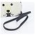 Kate Spade Polar Bear Leder-Schultertasche mit Kette - Ansicht 2