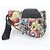 Borsa a tracolla Saddle in pelle Christian Dior x Kenny Schaff - vista 4