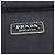 porte-documents Prada en cuir noir - vue 8