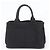 Borsa Tote Prada Canapa in pelle e tela - view 3