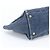Borsa Tote Miu Miu in Denim e Pelle Biker - vista 5