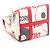 Borsa Mini Boston Christian Dior Hardcore Popline - vista 4