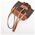 Louis Vuitton Monogram Mini Montsouris Leder-Rucksack - Ansicht 5