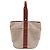 Hermès Borsa Hermes Saxo MM in pelle e tela