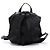 Prada Tessuto Nylon Triangle Logo Leather Backpack - view 2