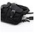 Prada Tessuto Nylon Triangle Logo Leather Backpack - view 3