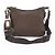Bolsa Messenger Prada em couro e tela