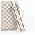 Borsa a tracolla in pelle Louis Vuitton Damier Azur Naviglio N51189 - vista 2